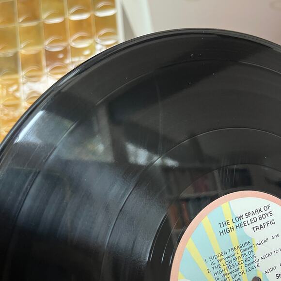 Traffic The Low Spark of High Heeled Boys LP 1971 Island SW-9306 Angle Cut Cover - Picture 8 of 13